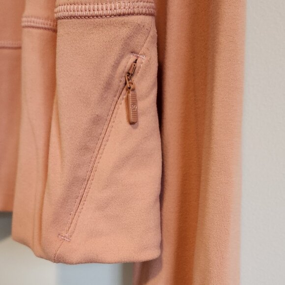 Lululemon Ready to Rulu Pink Savannah Cowl Neck Long Sleeve Size 12 - Picture 6 of 13